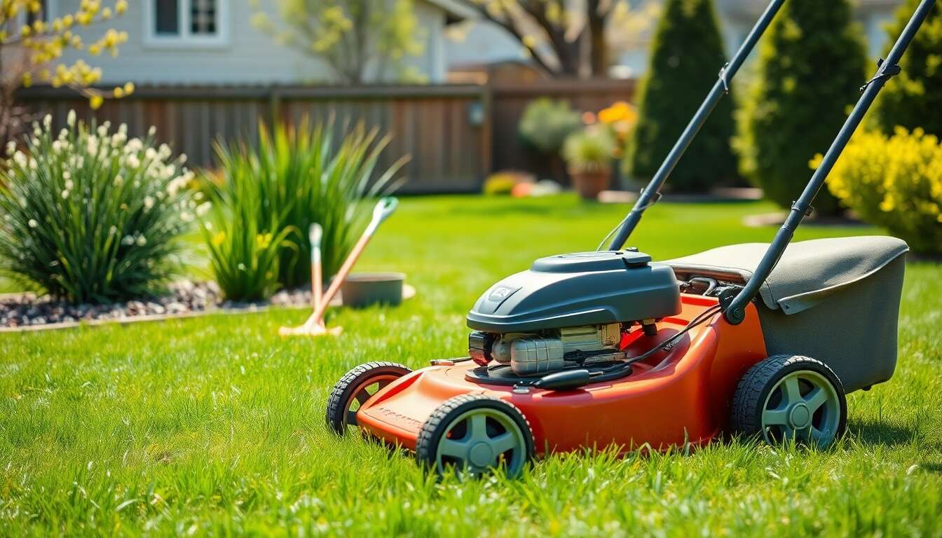Préparer la tondeuse pour la saison